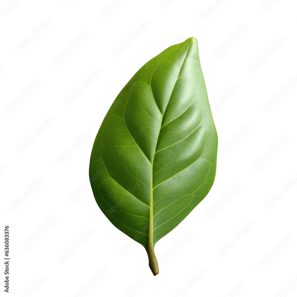 Obraz premium Avocado leaf magnified