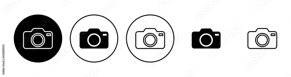 Camera icon set. photo camera icon. camera photography icon. Camera icon set. photo camera icon. camera photography icon.