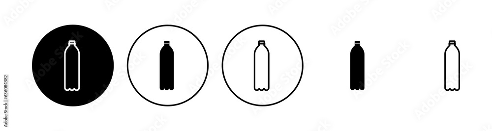Bottle icon set. bottle vector icon Bottle icon set. bottle vector icon
