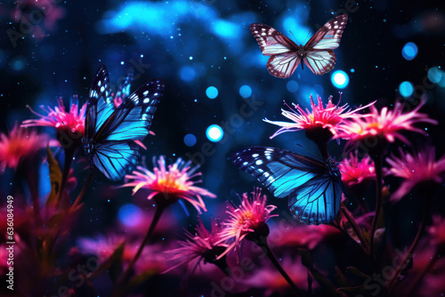 Nebular Flower Symphony: A Visionary Capture of a Cosmic Garden