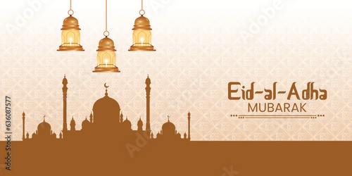 eid al adha wishing design background pattern design vector file