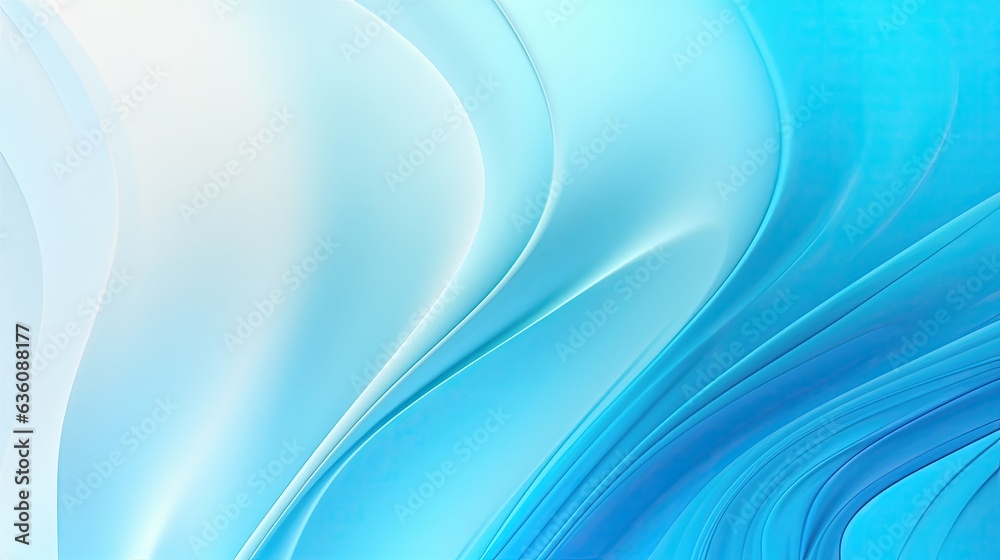 Fototapeta premium abstract blue background with waves