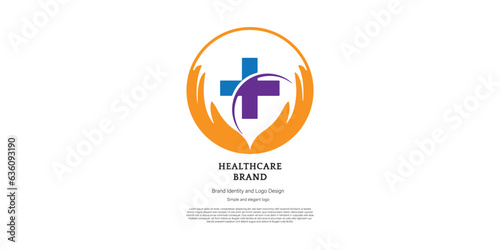 hospital and health care logo design for graphic designer and web developer