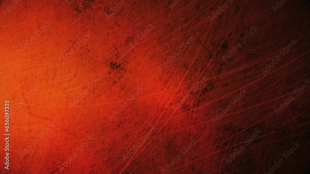 Scratched metal background with lights. The texture of stained metal with moving light. Type H.