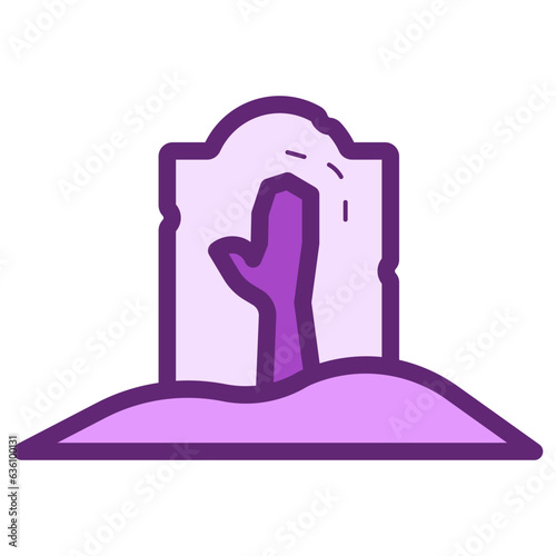 zombie raise from grave icon