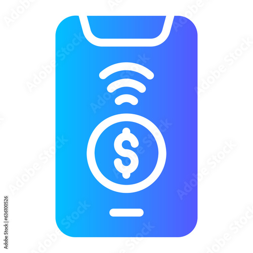 nfc Gradient icon