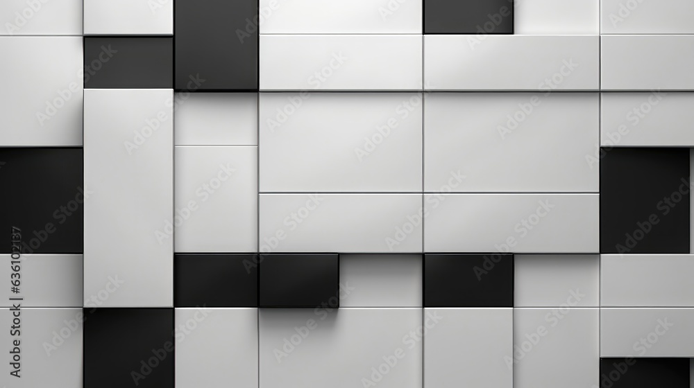 Abstract geometric white black tile texture background, modern design pattern for website. Abstract geometric white black tile texture background, modern design pattern for website.