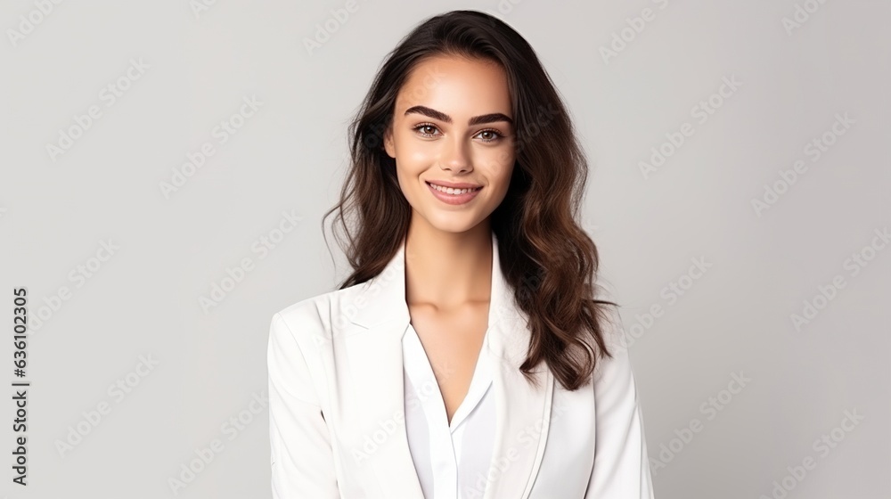 portrait of a confident businesswoman isolated on white background portrait of a confident businesswoman isolated on white background