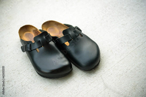 ビルケンシュトックサンダルをメンテナンス