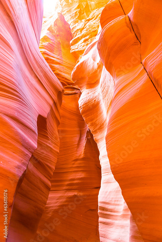 Antelope canyon the most beautiful canyon in USA 