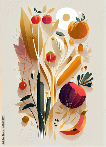 Elevate your projects with the freshness of nature. Bring life to your designs with this vibrant harvest image. Perfect for food blogs, recipes, and health-focused content. Get inspired by the vitalit photo