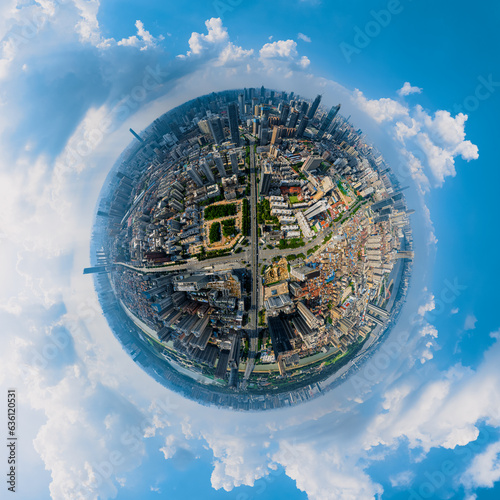 Wallpaper Mural Wuhan City landmark and Skyline Landscapes  Torontodigital.ca