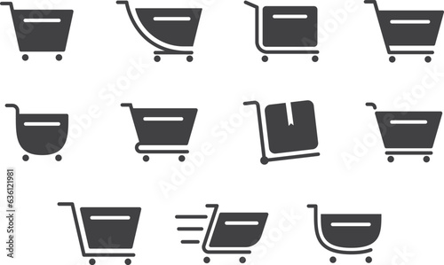 Simple Shopping Cart Fill Icon