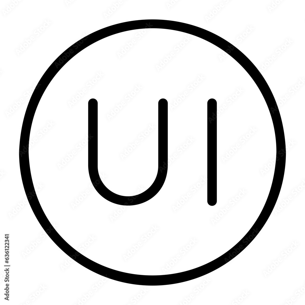 user interface line icon user interface line icon