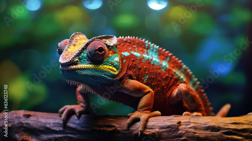 Photorealistic Photograph of a cute Chameleon, Background Images , HD Wallpapers, Background Image