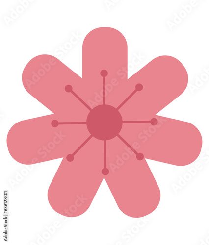 Flower vector,Elements and Craft Design.