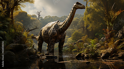 Portrait of a dinosaur © iCexpert