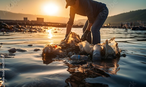 community waste cleaning