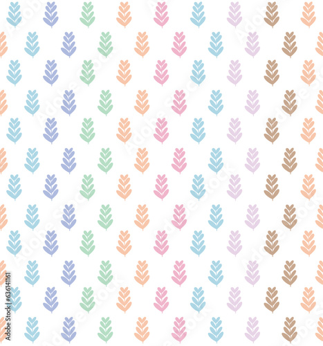 Seamless pattern leave rainbow แนสนพ for background