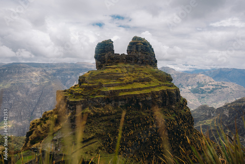 Inca ruin in Peru photo