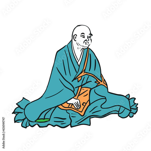 西行法師　百人一首