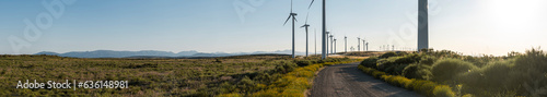 Renewable energy windmill photo