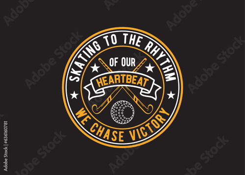 Hockey T-shirt design, vector, Graphic, Shirt design, T-shirt Design vector, Trendy, apparel, Modern hockey t-shirt, 100% vector, design vector, Retro Vintage Hockey, Hockey