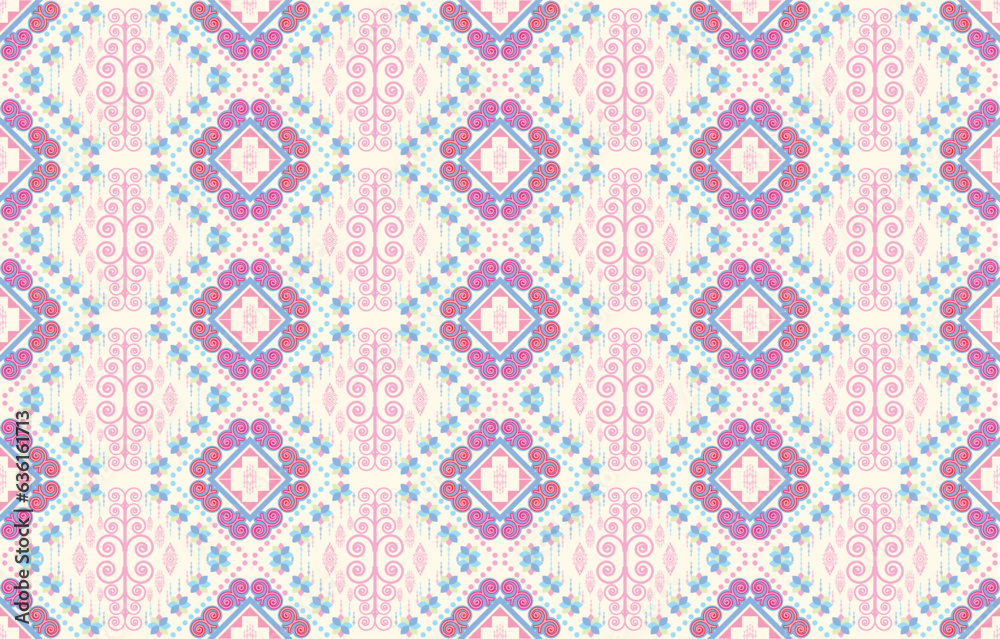 Geometric ethnic oriental seamless pattern traditional Design for background,carpet,wallpaper,clothing,wrapping,Batik,fabric,Vector illustration.embroidery style. Geometric ethnic oriental seamless pattern traditional Design for background,carpet,wallpaper,clothing,wrapping,Batik,fabric,Vector illustration.embroidery style.