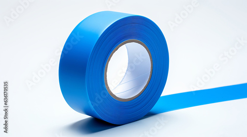 tape lying flat on a white surface