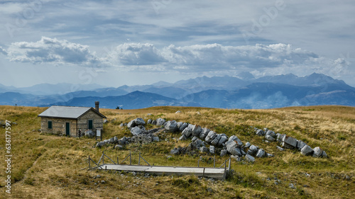 Tableau sur toile Parco Nazionale della Maiella: Rifugio Marcello di Marco - Stazzo di Caramanico