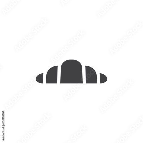 bread icon bakery food vector