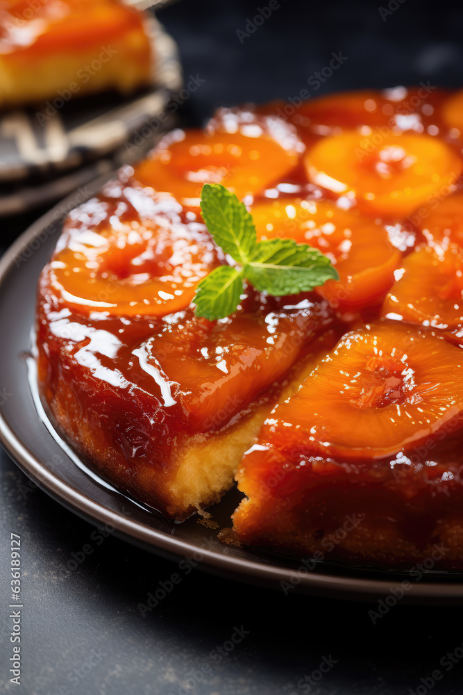 Delicious Tart Taten Close-Up Delicious Tart Taten Close-Up