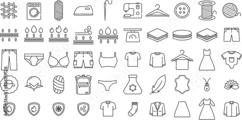 Textile Outline Icon