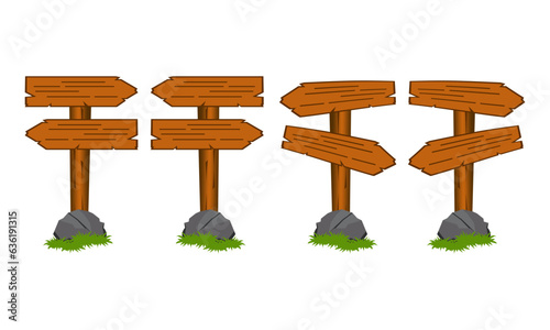 directions are usually used at a tourist spot or on the road.