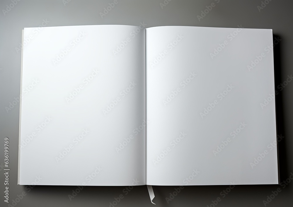 white book on surface in style of minimalism white book on surface in style of minimalism
