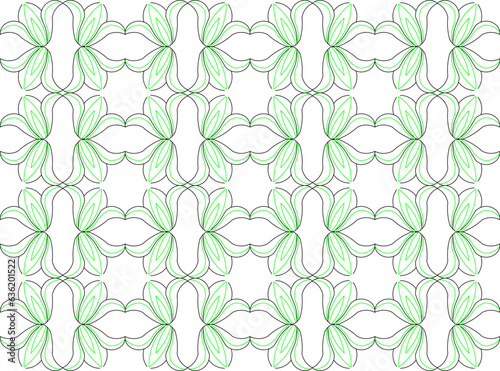 Abstract floral sameless pattern baground pattern illustration vector sketch