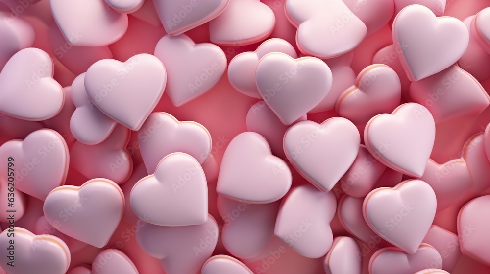 Heart background. Valentine Wallpaper with Light Pin