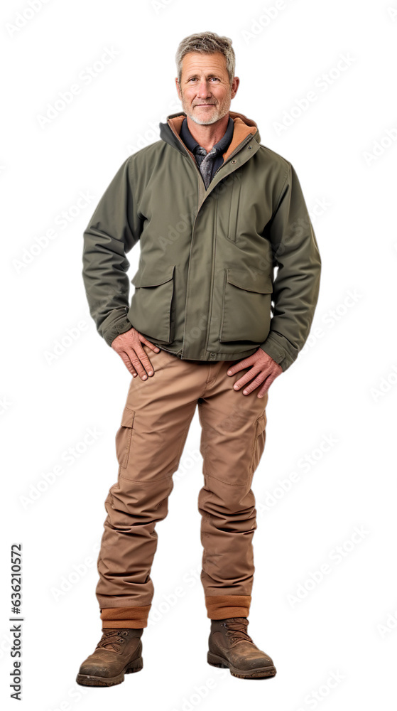 Casual captivating closeup shot of an Agricultural Engineer with an isolated transparent background. Casual captivating closeup shot of an Agricultural Engineer with an isolated transparent background.