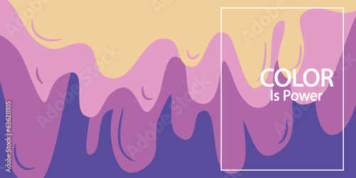Colorful flowing water background effect.Eps 10