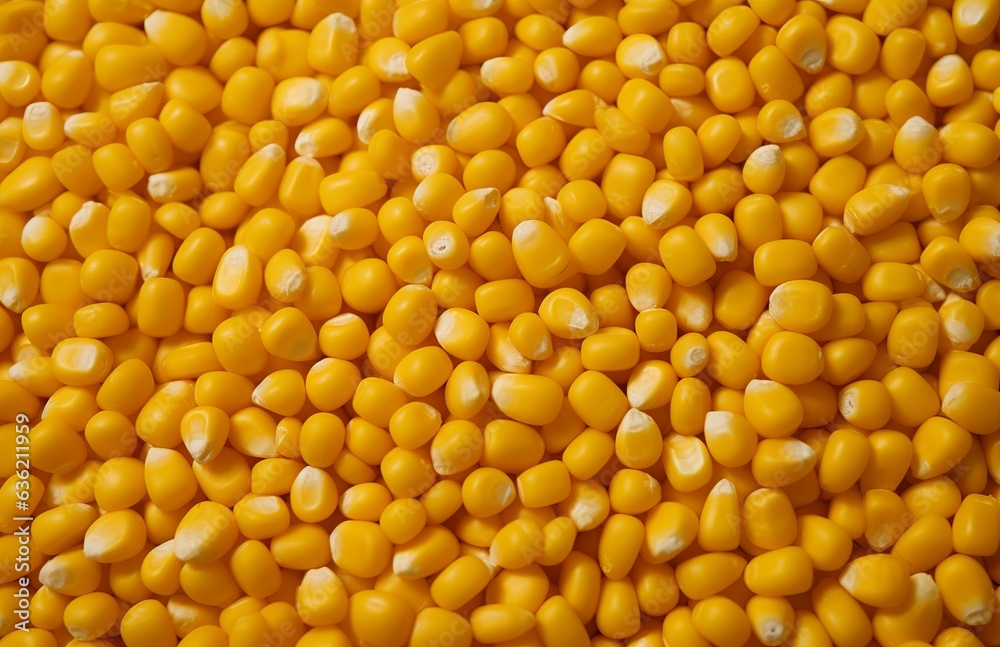 Corn texture. Yellow corns as background. Corn texture. Yellow corns as background.
