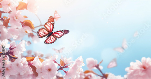 spring blossom background © HuddaimaZahra