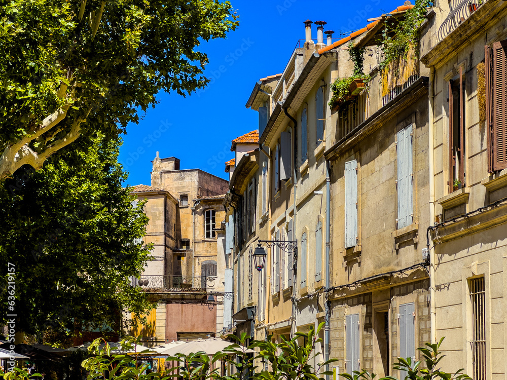 Journey to Arles' Past: Captivating Street Views of the Old Village