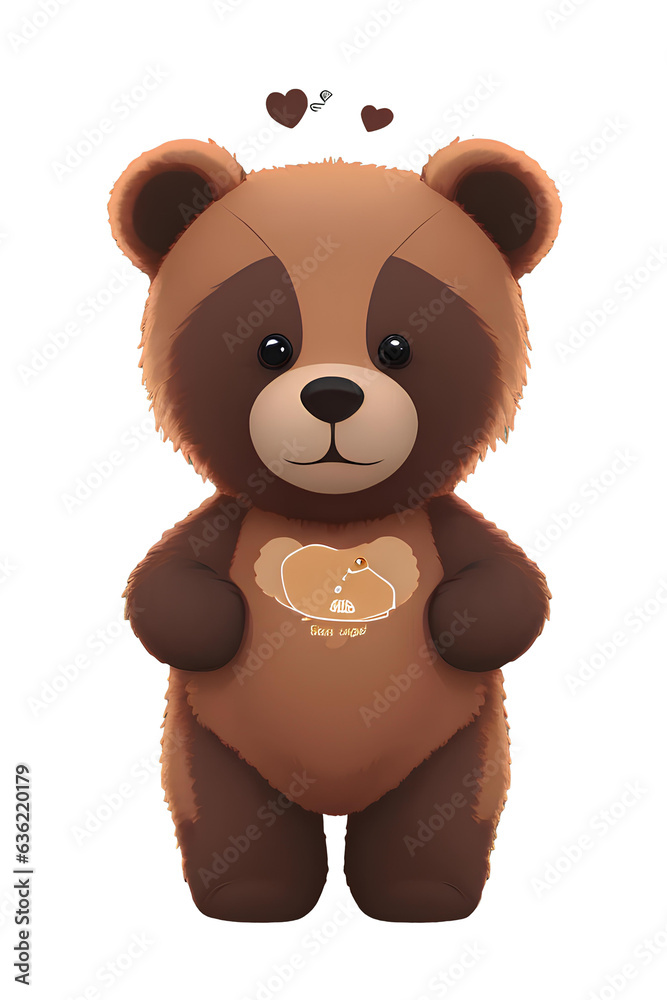 Obraz premium cute bear