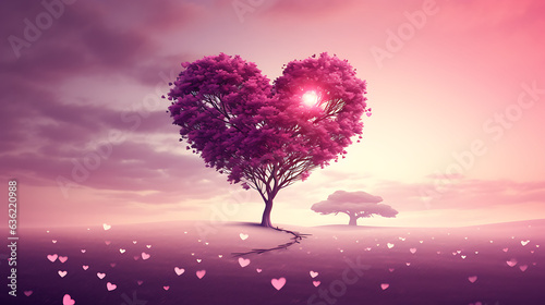 tree with hearts © Davy