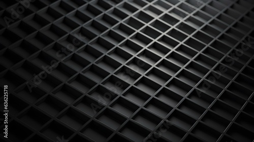 Grid Texture in Anthracite Colors. Futuristic Background