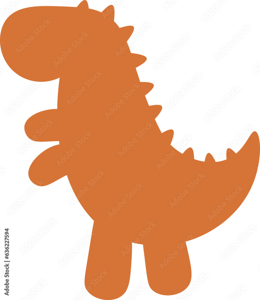 Baby Dinosaur Silhouette