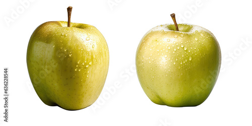 Golden delicious apple fresh yellowish green in color