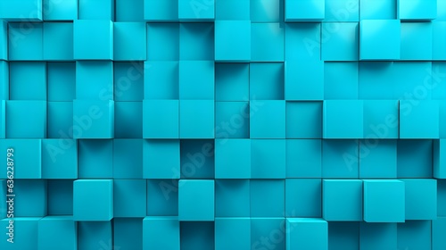 Grid Texture in Cyan Colors. Futuristic Background