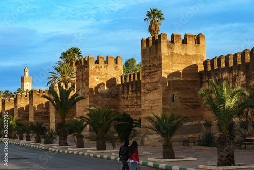 Morocco. Taroudant. The city walls