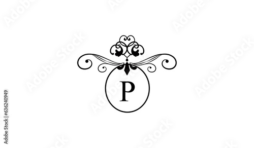 LUXURY EAR RINGS LOGO P